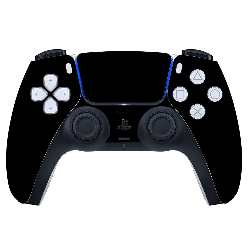 GADGETSWRAP Premium Material Skin Sticker Decal Compatible with PS5 Controller - Jet Black Glossy (B0B1HD9XT6) Amazon Price History, Amazon Price Tracker
