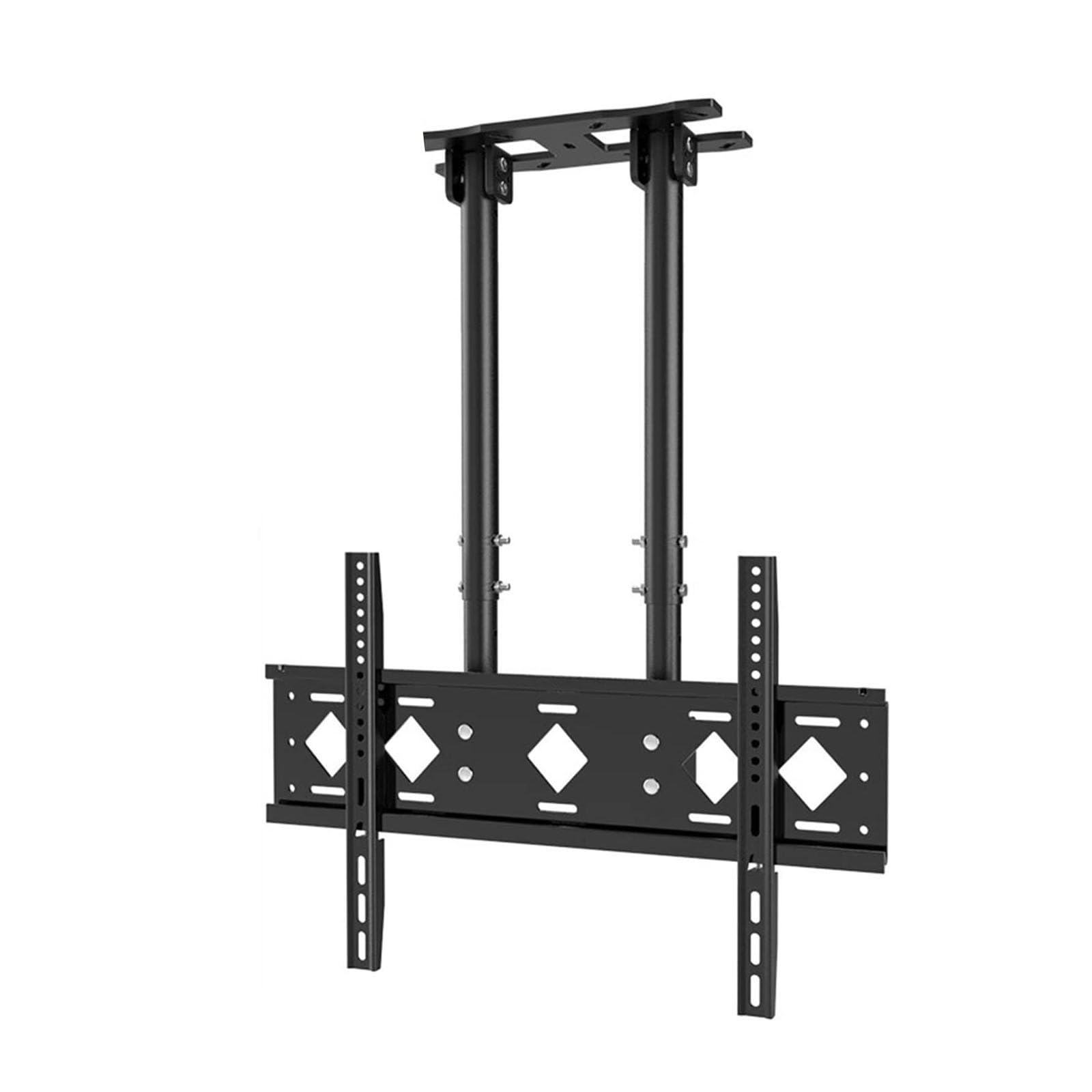 Support de montage TV plafond hauteur réglable écran 55 65 75 85 pouces