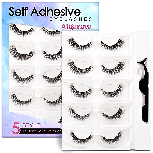 Top 10 False Eyelashes Without Glue of 2022 Katynel