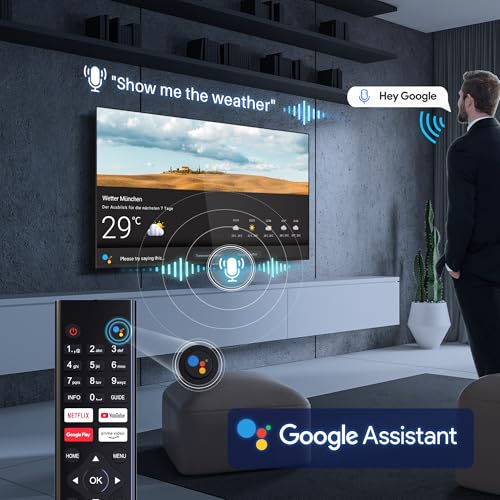 Téléviseur 50 Pouces Android Smart TV Bluetooth Triple Tuner QLED - 3