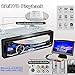 Alondy Single Din Car Stereo with CD/DVD Player | Bluetooth | FM/AM/RDS Radio | USB SD AUX Audio Receiver