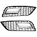 Nebelscheinwerferabdeckungen 1 Paar Auto Frontstoßstange Unterer Kühlergrill Nebelscheinwerfer Abdeckung Grill Waben Hex Frontgrill Für A4 B8.5 2013 2014 2015 2016 Nebelscheinwerfer Gitter