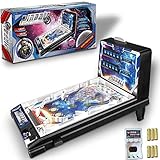 XINGG Máquina De Pinball, Máquina De Pinball Rompecabezas para Padres E Hijos, Juegos De Pinball Electrónicos Espaciales, Pinball con Rompecabezas para Padres E Hijos, Regalo De Cumpleaños