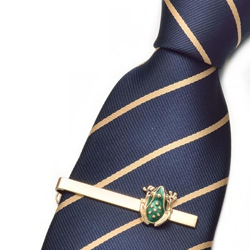 Image of Unique Insect Tie Clip for Men Bee Fish Butterfly Turtle Ladybug Novelty Tie Bar Silver Gold Animal Party Anniversary Jewelry Gift