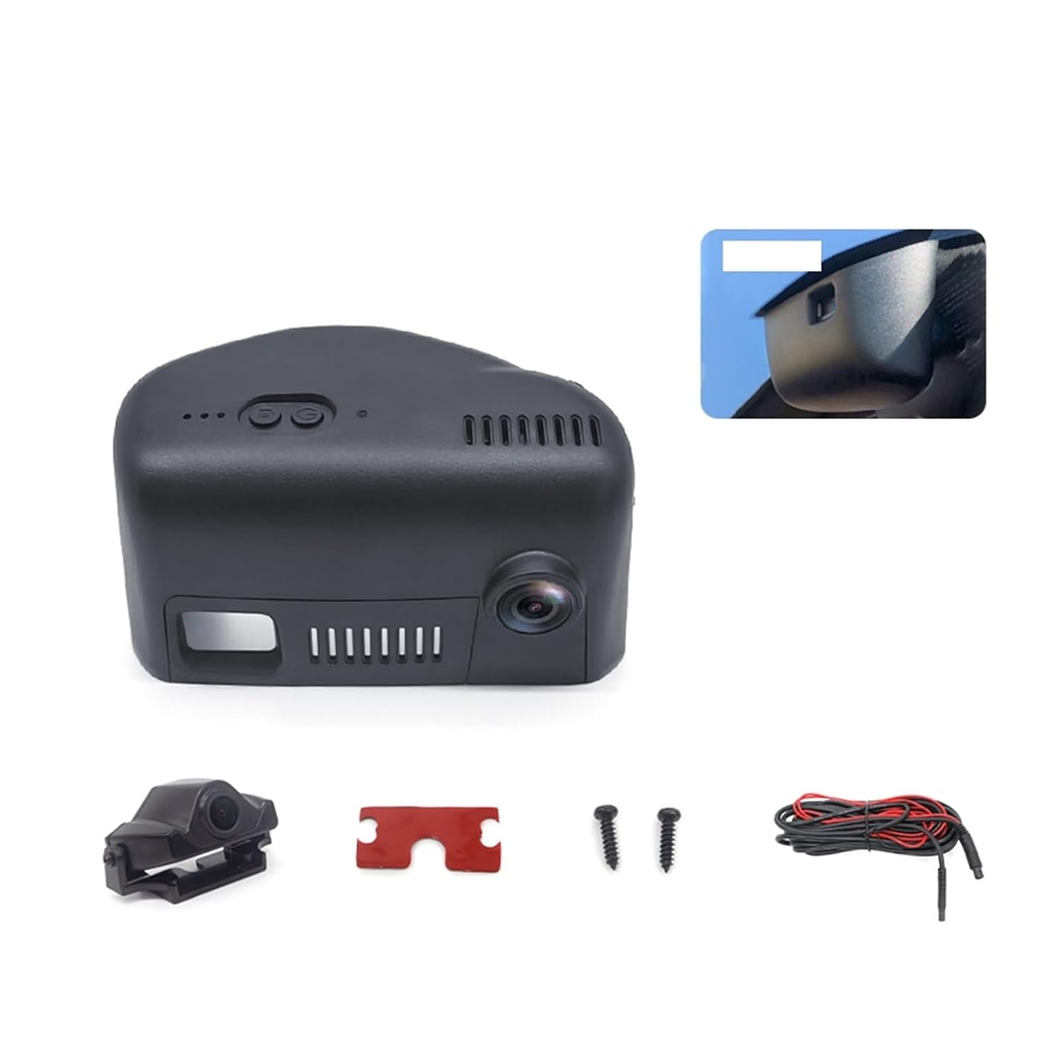 Plug and Play 4K 2160P Car DVR Driving Video Recorder Dash Cam Camera Compatible for Jeep Grand Cherokee