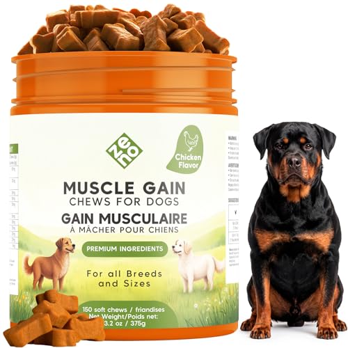 11-in-1 Muscle Gain Chews - Weight Gain Supplements for...
