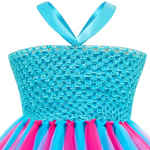 Disfraz completo cosplay princesa Poppy para niñas miniatura 3