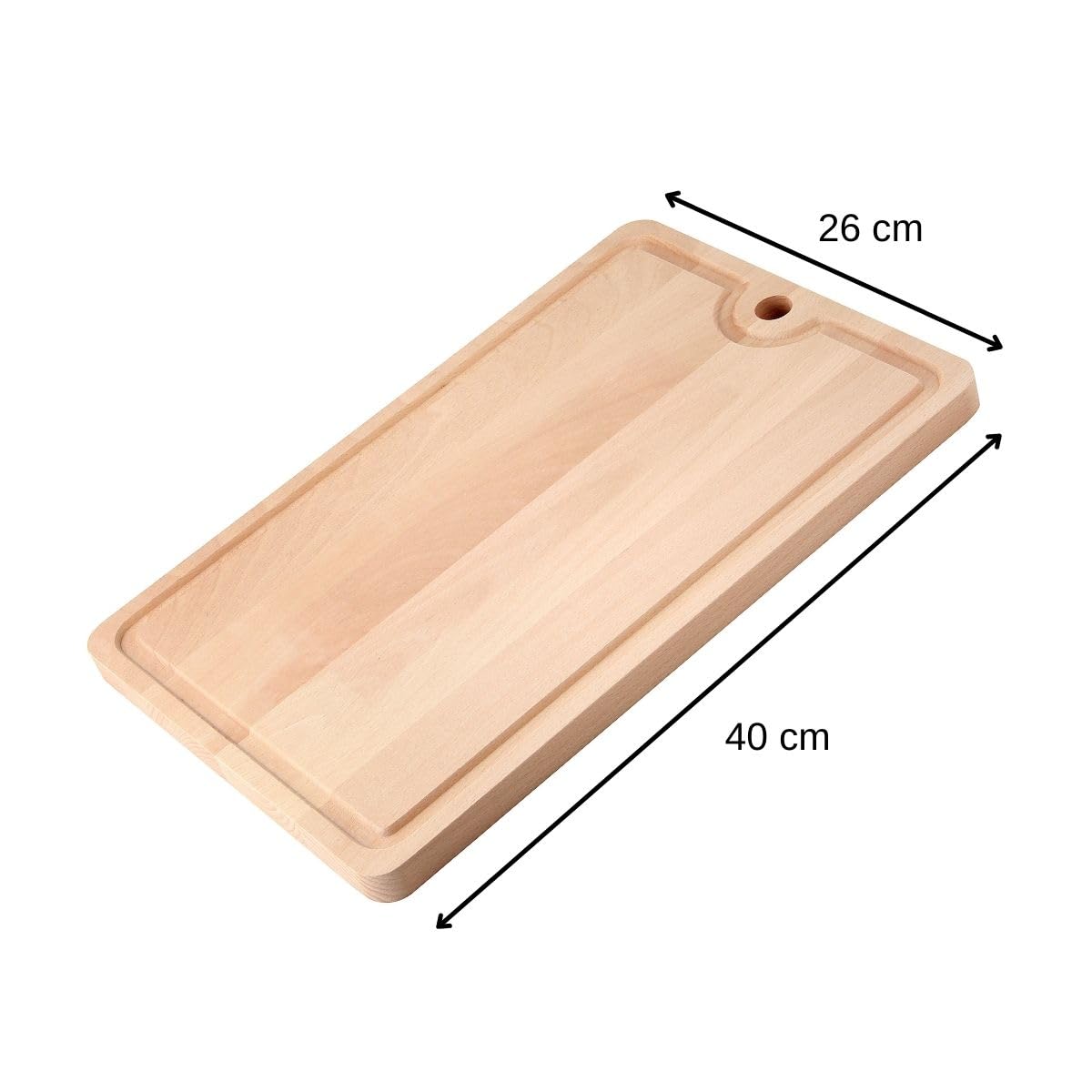 Planche à Découper En Bois Fackelmann - 27x10 Cm, édition Wood, Neuve, Pour Cuisine