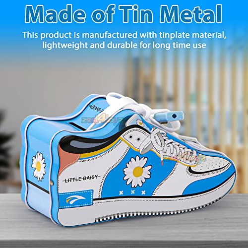 Image of Zest 4 Toyz Money Bank for Kids with Lock N Key Metal Piggy Bank Gullak Money Box Coin Bank Shoe Lace Activity Learning Toy Return Gifts