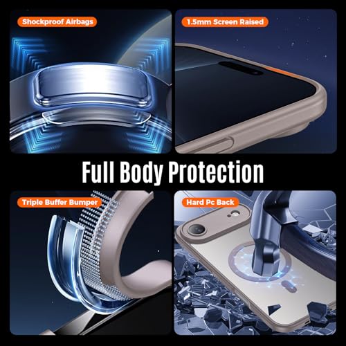 Image of Symcele Designed for iPhone Air Case, Natural Titanium
