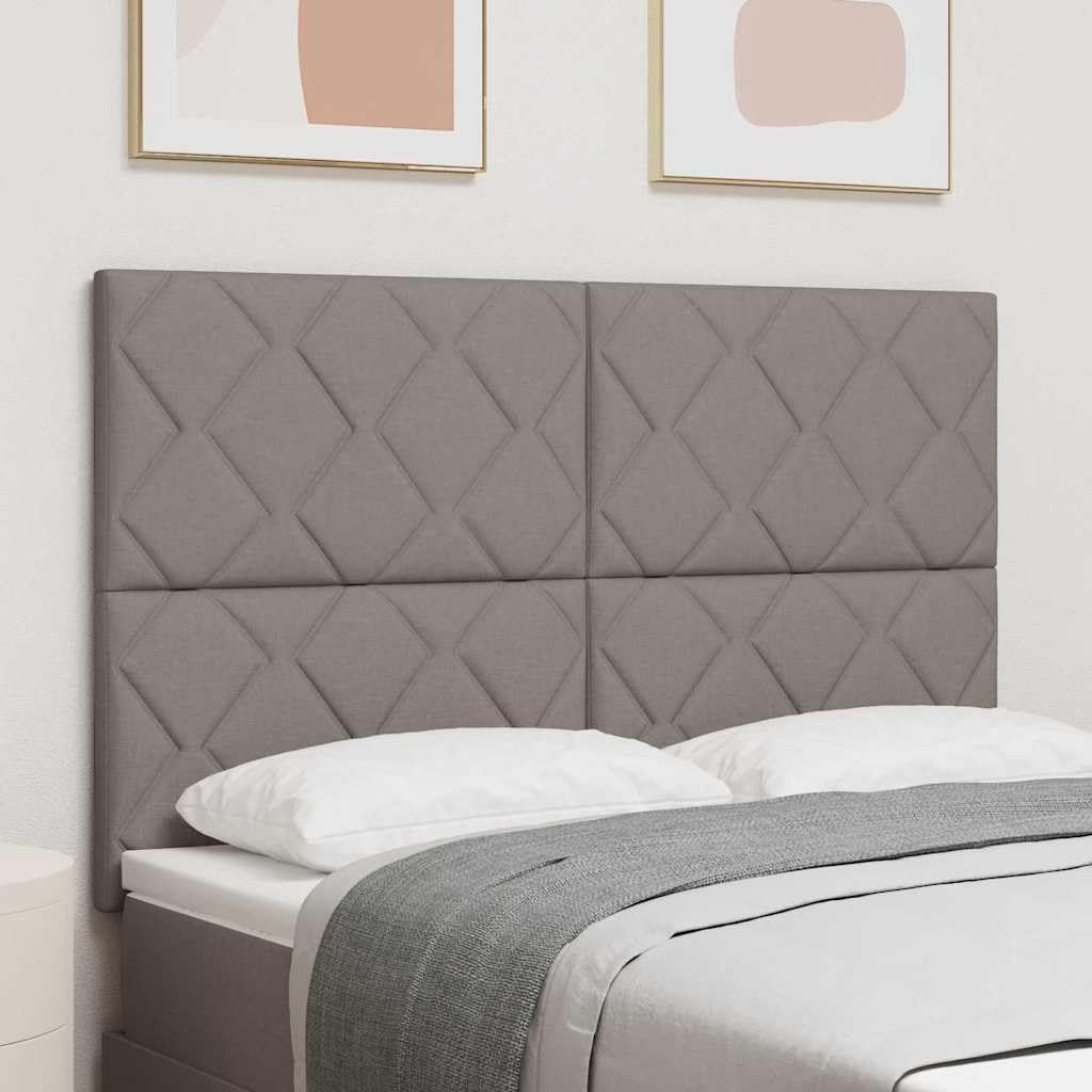 Cabecero de cama color topo de 160 cm de tela de pino de madera maciza de pino ajustable altura 118/128 cm diseño moderno robusto cabecero de cama para dormitorio juvenil habitación de