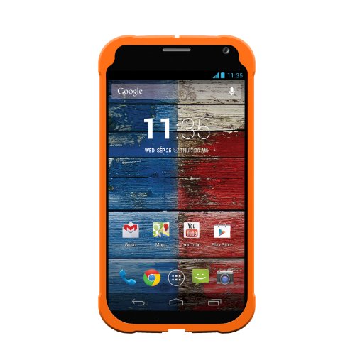 Trident Perseus Case For Motorola X - Retail Packaging - Orange #TOP1