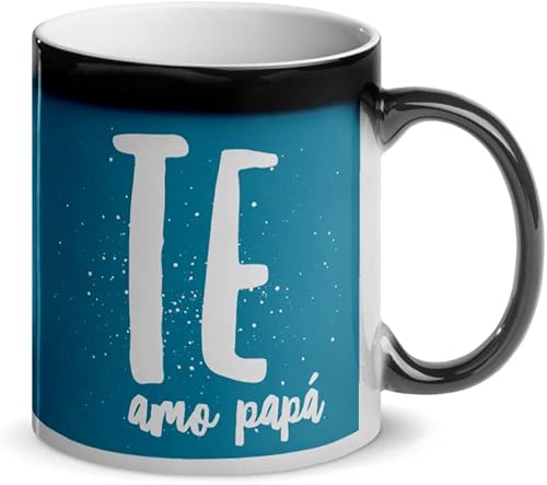 taza de café para papi  Dia del Padre  Regalo para papa  regalos para padres  Glossy Magic Mug  Taza