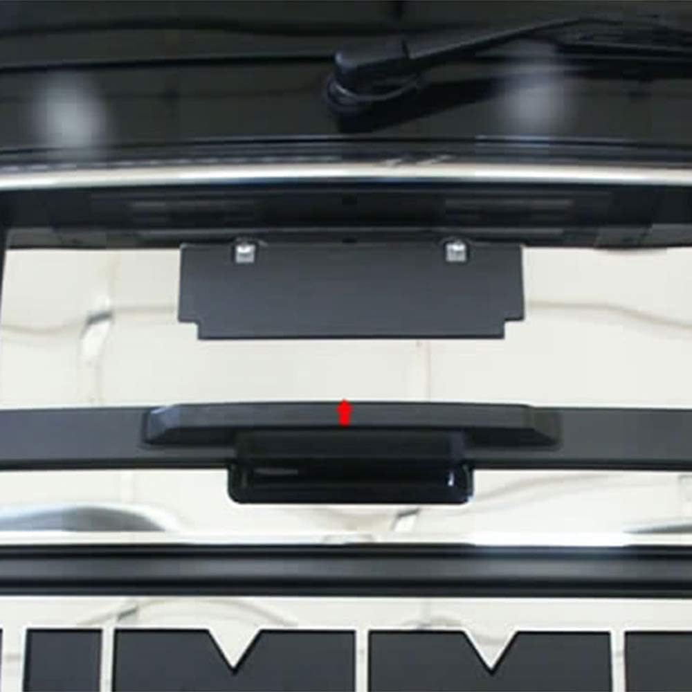 Upgrade Your Auto 1pc. Luxury FX Chrome License Plate Bezel for Hummer H2 2003-2009