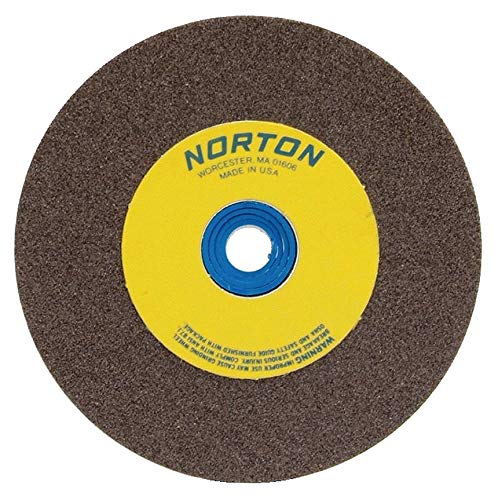Grinding Wheel, 5 in. Dia, AO, 60/80G, Brown