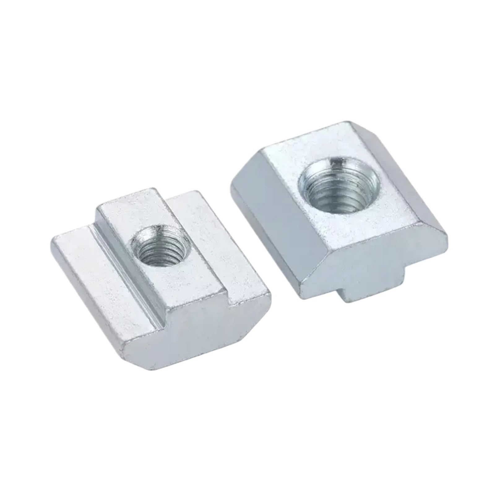 śruba ze stali węglowej z rowkiem teowym, T-Slot Nuts M3-M10 For 20-45 Profiles Galvanised Carbon Steel Pack Of 10-100 pcs(100pcs,EU40-M6)