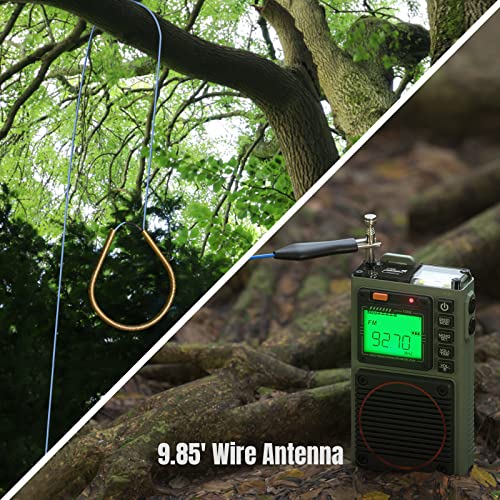 Raddy RF75A Radio AM/FM/SW con Linterna y Panel Solar miniatura 4