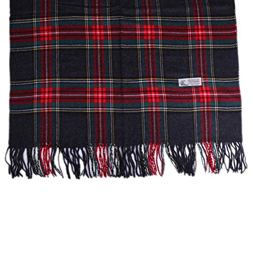 Women Tartan Plaid Scarf Warm Soft Cashmere Feel Giant Winter Shawl Wrap2