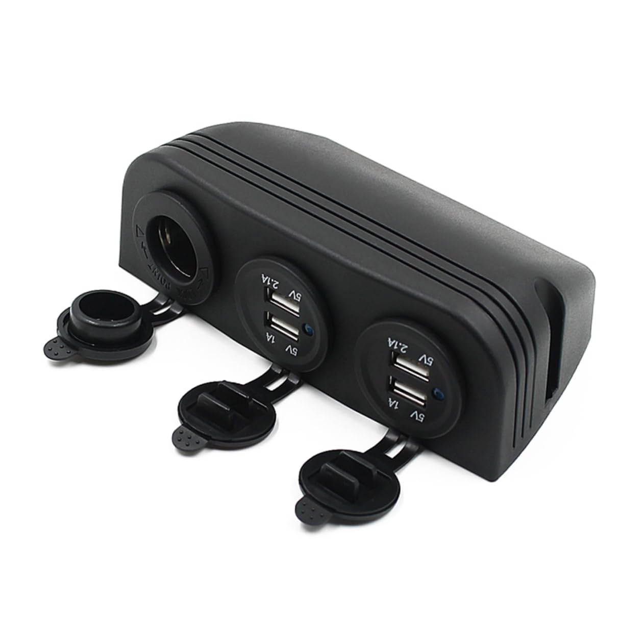 Housoutil Divisor De Enchufe De De Coche USB Ecológico Ignífugo con Protección para