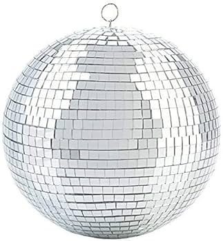 Alytimes Disco Ball -6-Inch Cool and Fun Silver Hanging