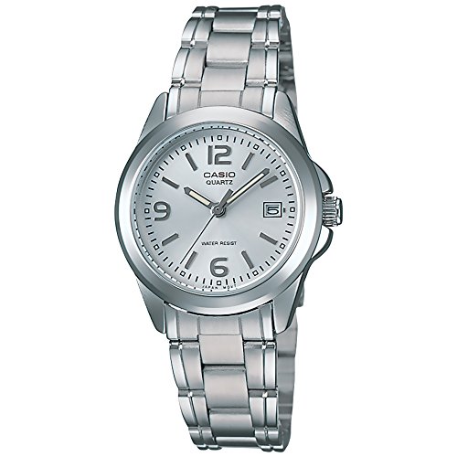 La Mejor Lista de Reloj de Mujer que Puedes Comprar On-line. 50 Casio - Reloj Analógico para Mujer, pulsera de Acero Inoxidable