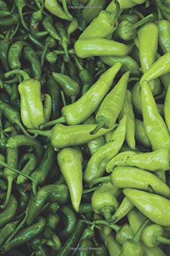 Green Peppers: Blank Lined Notebook, Journal or Diary