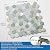 MOFIT Hexagon Peel and Stick Backsplash Tiles Kitchen,Self-Adhesive Metal and Marble Honeycomb Peel and Stick Wall Tiles Sticker Mosaic Heat Resistant(Blue Green Gray,10sheets)