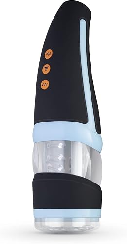 CRUIZR CP02 Masturbador Hombre Automático Giratorio y Vibratorio con Adaptador -