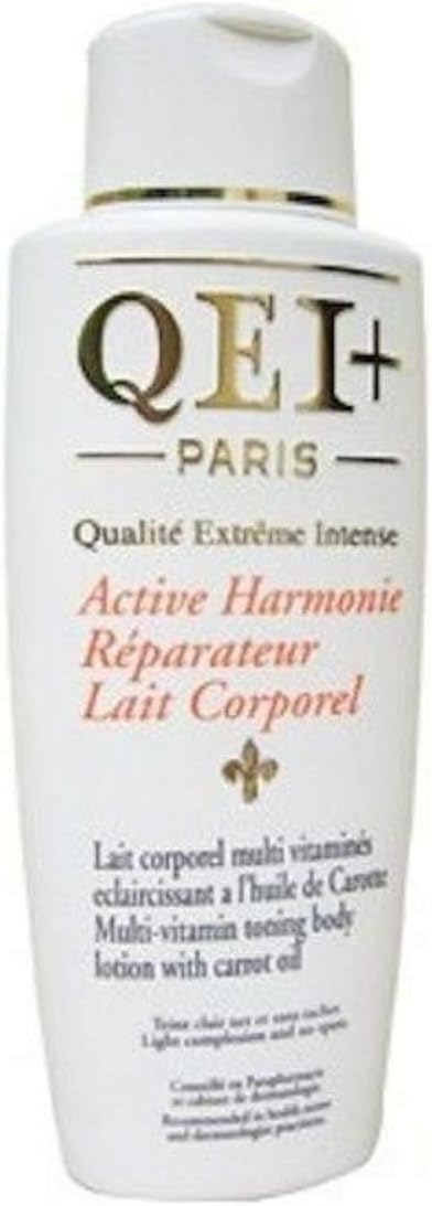 Qei+ Paris Active Harmonie Multi Vitamin Toning Body Lotion With Carrot Oil - 2 PACK