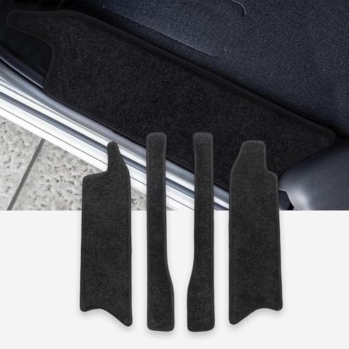 ホンダ N-BOX NBOX Nボックス JF5 JF6 専用 サイドステップマット サイドステップ ステップマット Nボックス JF5/JF6 2023年10月〜現行 汚れ防止 キズ防止 擦れ防止 耐磨耗 カー用品 ブラック 4枚セット (N-BOX J