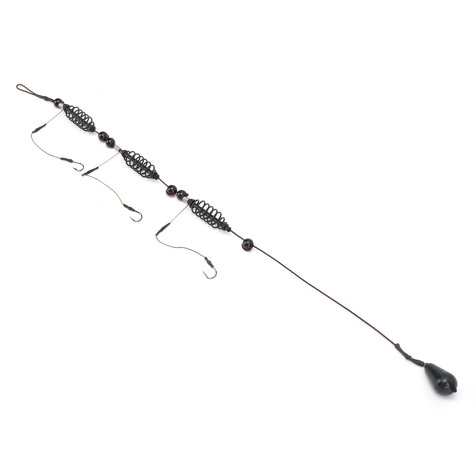 Gabbia per Esche Pesca Mare 35g, Trappola Esca Artificiale con 3 Ganci per Pesca in Acqua Salata, 3 Pezzi Colore Casuale per Cattura Efficienti