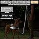 Eyein Hundegeschirr mit Leine für große mittelgroße Hunde, Weich gepolsterter Brustgeschirr mit 2 Leinenclips, Reflektierend & Leichtgewicht Anti Zug Geschirr für Spaziergänge Training, Schwarz, XL
