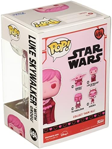 Funko 60125 Pop Star Wars: Valentines S2- Luke & Grogu Funko 60125 Pop Star Wars: Valentines S2- Luke & Grogu | Pop Star Wars | 2 Funko 60125 Pop Star Wars: Valentines S2- Luke & Grogu | Pop Star Wars