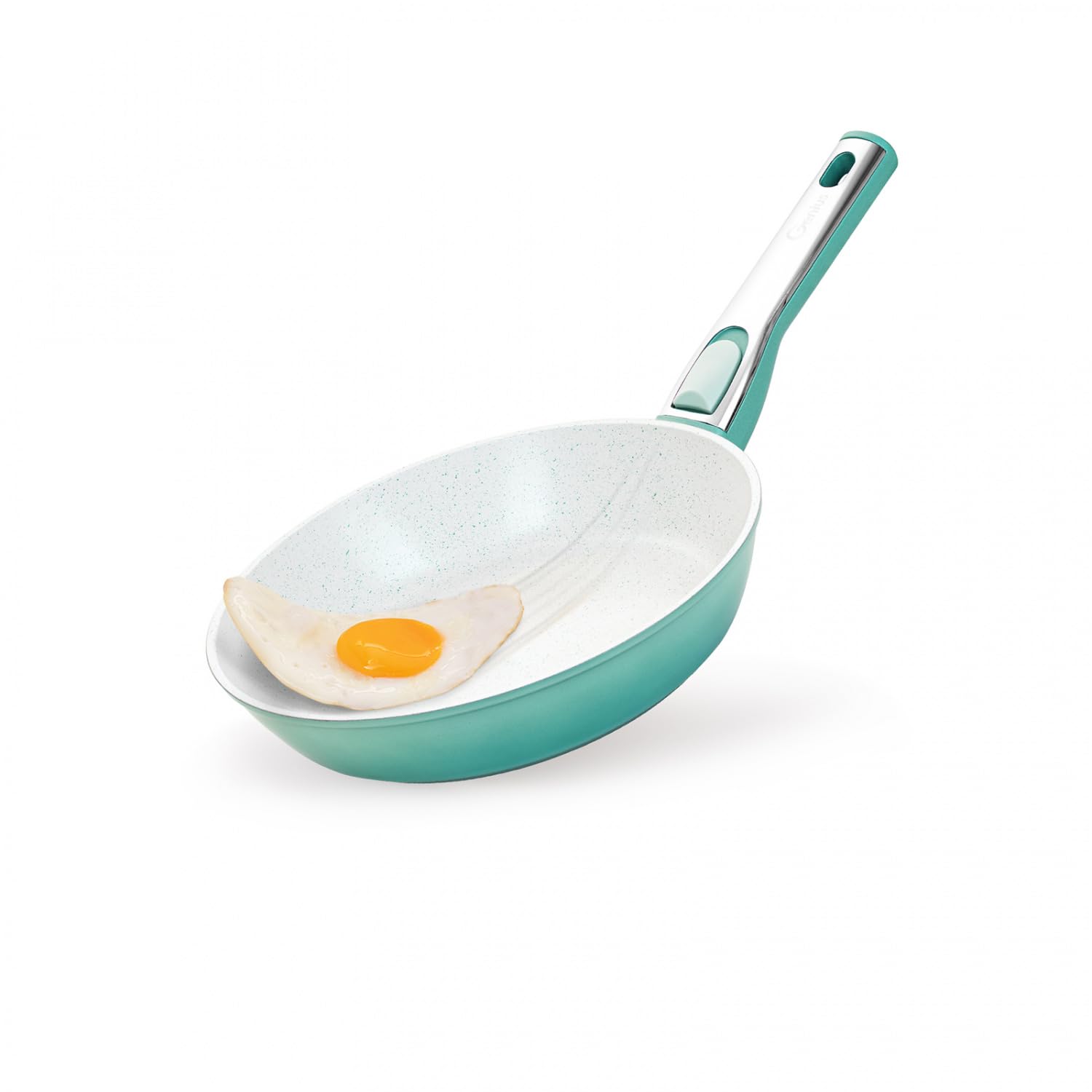 Cerafit Revolution, set di padelle 7 pezzi da 20 + 24 + 28 cm, 2 coperchi in vetro, inserto in ceramica, antiaderente, manico rimovibile, adatto a tutti i piani cottura, induzione, forno, lavabile in
