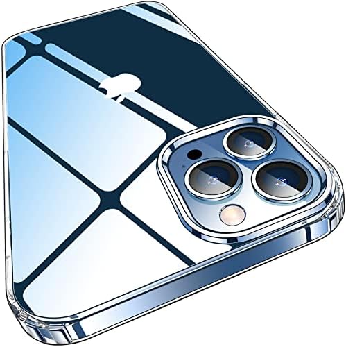 Elando for iPhone 12 Pro Max Case, Anti-Yellowing Clear Phone Case, Super Slim Phone Case (0.39" Added) - Crystal Clear