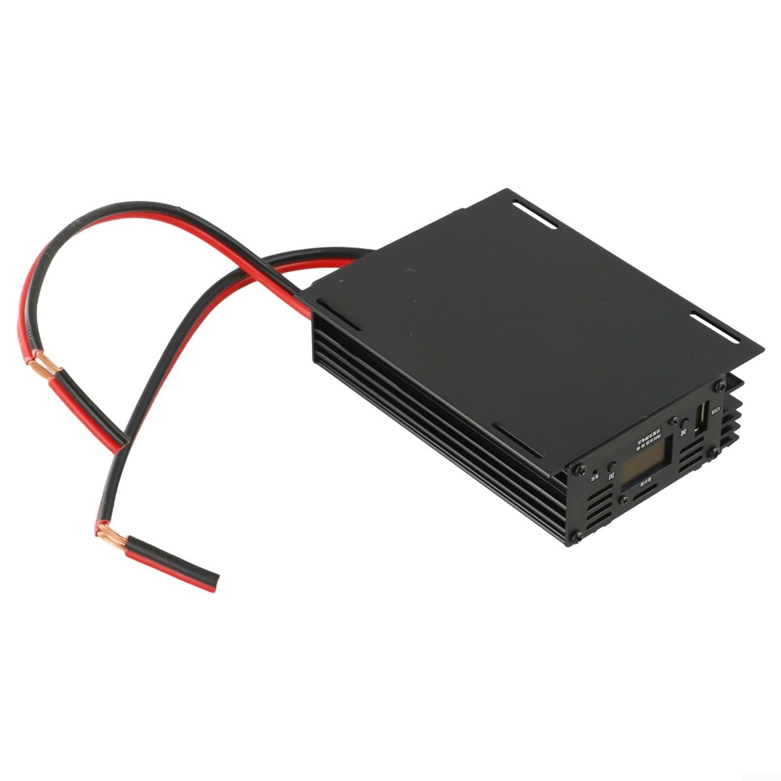 MPPT Solar Laderegler 800W LCD Display für 24V-72V – Aluminium Gehäuse mit Überladeschutz für Wohnmobil Camping Boot Off Grid System(1PCS)