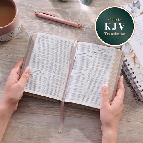 Image of KJV Bible Compact (Faux Leather, Taupe)