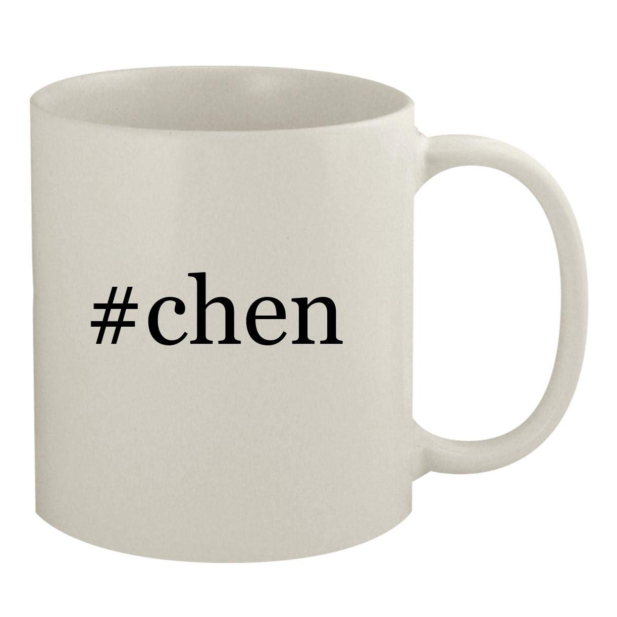 #chen - 11oz Hashtag White Coffee Mug