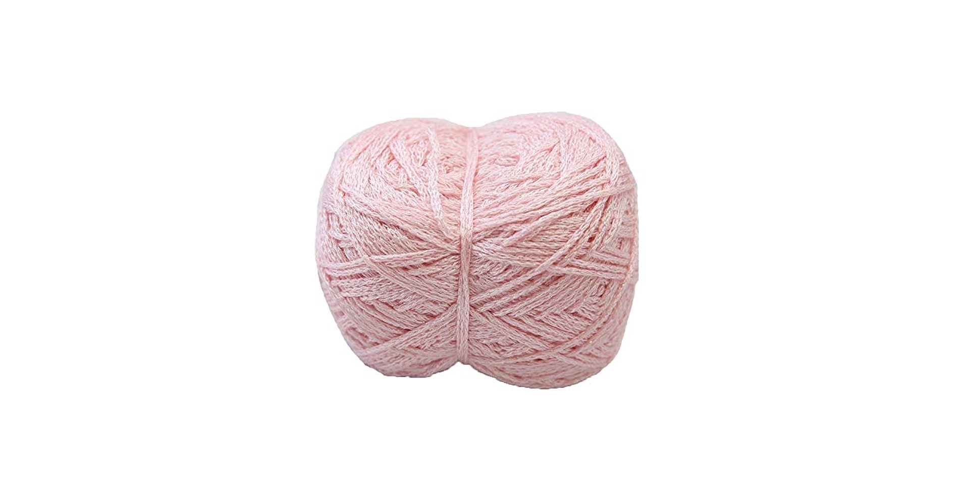 Amazon.com: Light Pink Sparkle Yarn Knitting Crochet Yarn