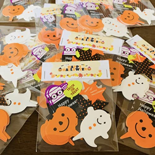 ハロウィン Halloween お弁当 キャラ弁 製菓 ケーキピック アソート 10枚 (4柄)のサムネイル