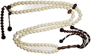 Rosary Of Natural Camel Bone and Coc Wood 100 Beads