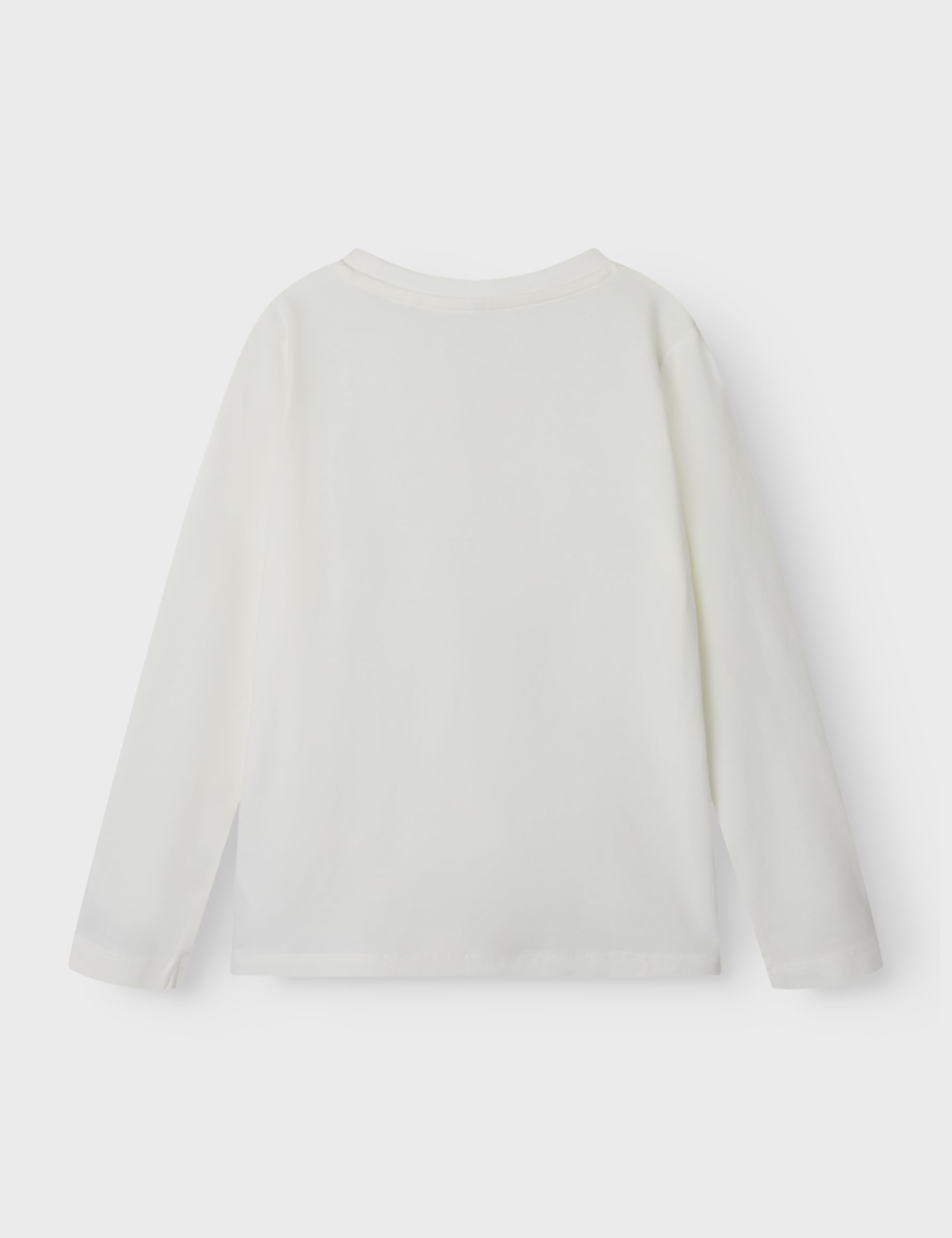 NAME IT Dziewczęce Nmfvibbi Ls Top Noos, Cloud Dancer, 116
