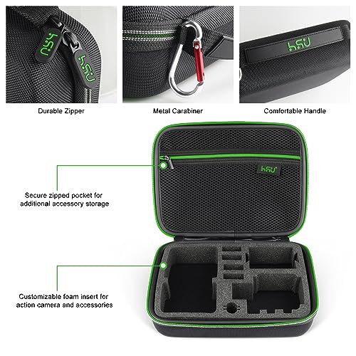 image for HSU Protective Carrying Case Compatible with Go Pro Hero 13, 12, 11, 1