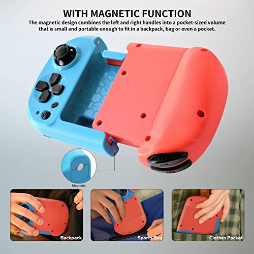 Arvin Wireless Gamepad For Iphone Android Pc Game Controller Joystick For Samsung Galaxy S22/S21/S20 Ultra, Iphone 14/13/12/11, Call Of Duty Mobile, Genshin Impact #TOP4