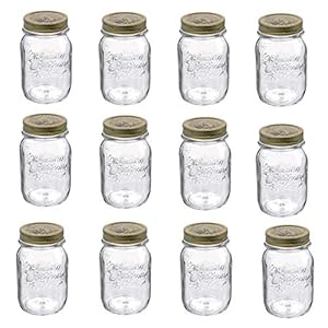 Bormioli Rocco Bormioli Weckpotten Quattro Stagioni | 12-delig | inhoud 500 ml | diameter 8,5 cm | totale hoogte 14 cm…