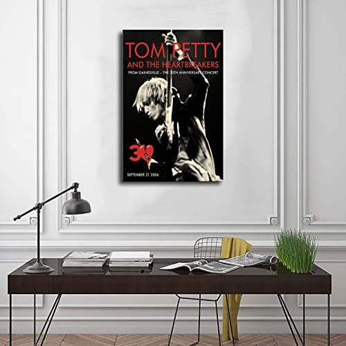 RIKCAT Poster sur toile Tom Petty et les briseurs de cœur – Décoration de chambre à coucher – Paysage sportif – Décoration de bureau – Cadeau – 60 x 90 cm - Les Beatles, Paul McCartney, John Lennon, RIngo Starr, George Harrison RIKCAT Poster sur toile Tom Petty et les briseurs de cœur - Décoration de chambre à coucher - Paysage sportif - Décoration de bureau - Cadeau - 60 x 90 cm – Image 4