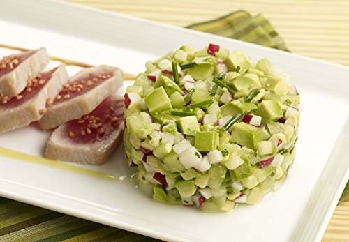 Uncle Jack Professional Stainless Steel Round Food Tower Presentation Cooking Rings With Food Press(Round Forms 4 Sets) #TOP3