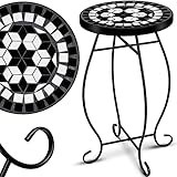 Fácil de usar: gracias a los diferentes colores y diseños encontrarás la mesa decorativa perfectamente coordinada para tu lugar de uso deseado. Un punto de atracción garantizado en la próxima visita a su familia y amigos. Mediante su uso en exteriores, los diferentes diseños armonizan perfectamente con sus muebles de jardín ya existentes.
