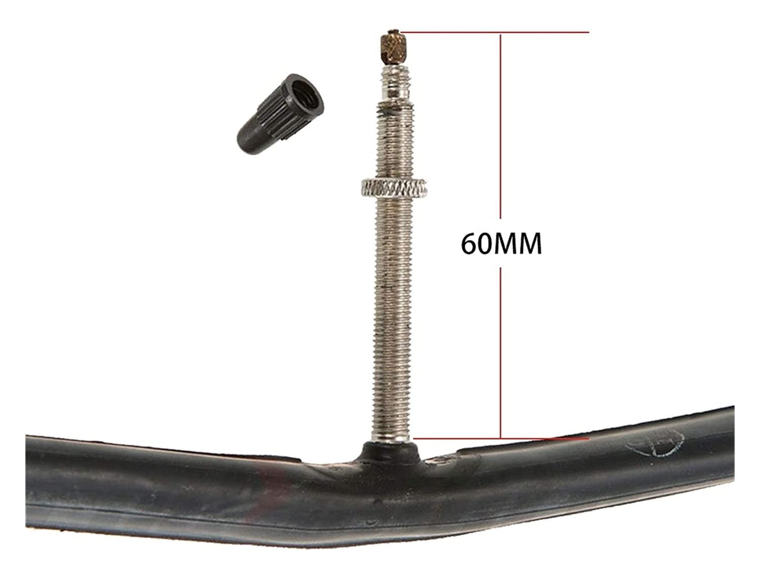 DEAVER Camera d'Aria della Camera d'Aria della Camera d'Aria del Pneumatico della Bicicletta MTB 700C Parti della Bici da Strada F / V18-23C (700c)