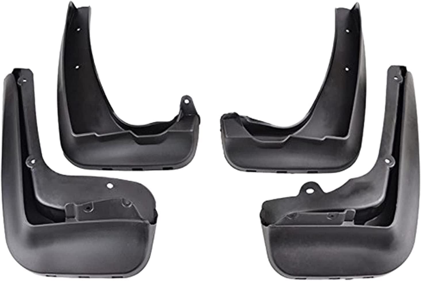 HUAYSGO 4Pcs Premium Mud Flaps for BMW Série 3 F30 F31 2012-2016 Front and Rear Splash Guards Durable Mudguards Protection Against Road Debris